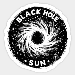 Black Hole Sun Sticker